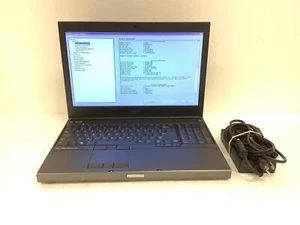 Dell Precision M4800 15.6"Laptop i7 4810MQ 2.80Ghz w/16GB RAM & DVD/RW FREE SHIP - Picture 1 of 16