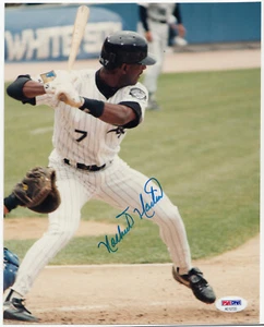 Foto autografiada de NORBERTO MARTIN MLB Medias Blancas de Chicago con certificación PSA/ADN B4237 - Imagen 1 de 2