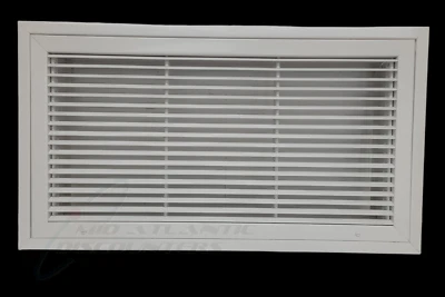 TUTTLE & BAILEY Tuttle Fixed Bar Return Filter Grille, 3/4" Spacing, Steel 36" x 16" Vent HVAC