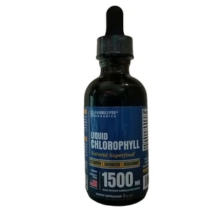 Fairmilepro Organics LIQUID CHLOROPHYLL DROP 1500mg High Potency Formula 2 fl oz - Picture 1 of 12