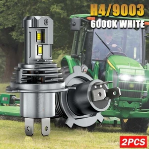 2 Ultra Bright Hi/Lo LED headlight bulb for Kubota M Series M100 - M9960 tractor - Picture 1 of 16