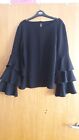 Brand New Frill Sleeves Top Size S