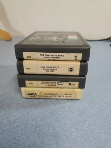 Lot Of 4 Oak Ridge Boys 8-Track Tapes Together/ Y'all Come Back/ Room Service/++ - Picture 1 of 5