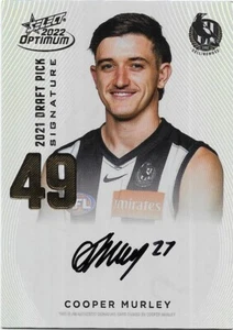 2023 Select Legacy Draft Pick Signature Gold (DPSG49) Cooper MURLEY Pies 72/85 - Picture 1 of 1