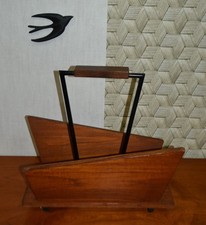 Zeitungsständer Halter Im Vintage Retro Stil Aus Holz Günstig