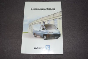 Betriebsanleitung Bedienungsanleitung Peugeot Boxer I Typ 230 erstklassig - Bild 1 von 12