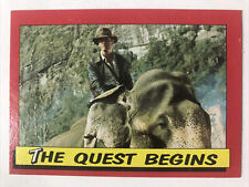 Topps Indiana Jones And The Temple Of Doom Trading Card 1984 Quest Begins 15