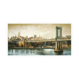 Stampa su Tela su Carta Poster o Quadro Daniels Matthew Manhattan Bridge View - Imagen 1 de 2