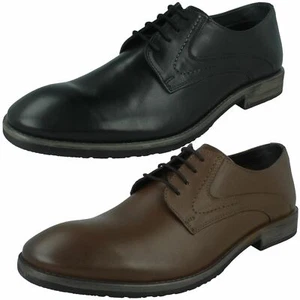 Zapatos inteligentes con cordones de cuero ""Carlos Luganda"" para hombre Hush Puppies - Imagen 1 de 21