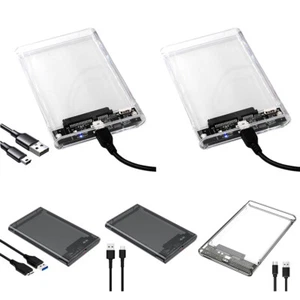 25-Zoll-HDD-SSD-Gehäuse SATA Tragbare Solid-State-Laufwerksbox für Laptop-Tablet - Afbeelding 1 van 27