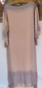 One of a Kind Handwoven Long Dress  by Judi Gaston Appalachian Weaver - Picture 1 of 3