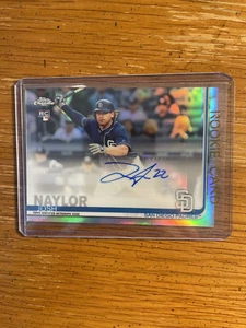 Josh Naylor Diamondbacks 2019 Topps Chrome Rookie Autograph Auto Mint - Picture 1 of 1