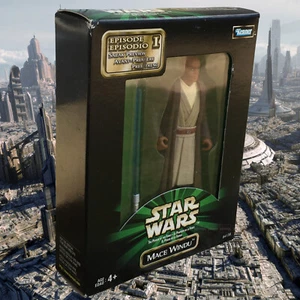 Figura de acción Star Wars: Power of the Force 1998 Mace Windu Ep 1 vista previa - Imagen 1 de 3
