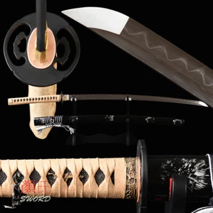 Espada Katana Samurai Japonesa Templada Arcilla Alta Calidad Doblada 15 Veces Afilada - Imagen 1 de 12