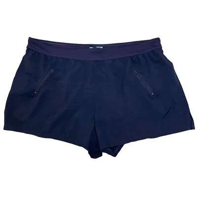 Pantalones Cortos de Natación Beach House Bolsillos con Cremallera Atléticos Azul Marino Plus Para Mujer Talla 22W Foto 1 de 4