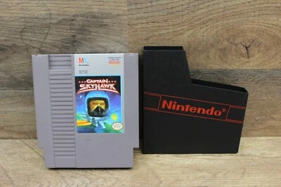 Captain Skyhawk (NES) Original Nintendo– Cartridge with OEM Sleeve - Clean - Image 1 of 4