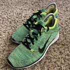 Nike Free TR Flyknit Green Volt Athletic Training Shoes Women’s Size 5.5 