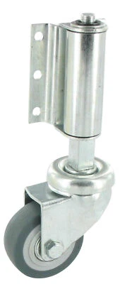 ROLLENTECHNIK VOM STEIN GMBH Leiterlenkrolle Federrolle Leiterrolle Ø50mm TPE Gummi