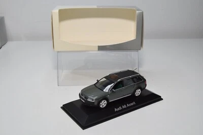B38 1:43 MINICHAMPS AUDI A6 AVANT ALLROAD RACING VERDE CONCESSIONARIO NUOVO C... - Immagine 1 di 4