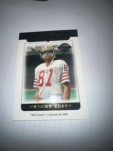 Dwight Clark the catch San Francisco 49ers football card - Picture 1 of 1