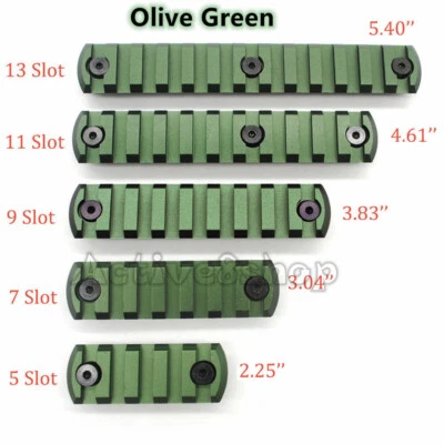 9 Color Key Mod Picatinny Rail Section System Aluminum Anodized Rifle Hunting - Image 1 of 4