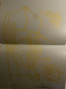 DOZE GREEN Mugsy Zine Ltd Edition + small ScreenPrint RARE ORIGINAL by Sstars Ed - Picture 1 of 11