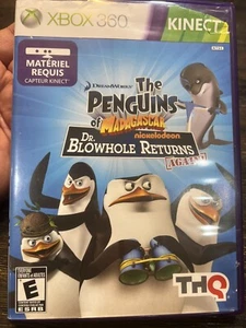 The Penguins of Madagascar Dr. Blowhole Returns Again Xbox 360 Complete w/Manual - Picture 1 of 4