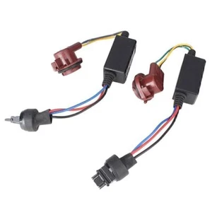 2pcs 3157A LED Decoder Adaptor Anti Hyper Error Free Blink Wire Harness Resistor - Picture 1 of 6
