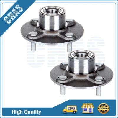 Par (2) de cojinetes de cubo de rueda trasera para Nissan Sentra 2000-2004 2005 2006 sin ABS Foto 1 de 4