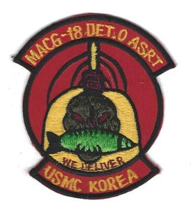 VINTAGE MACG-18 DET O ASRT KOREA (KOREAN MADE) patch - Picture 1 of 2