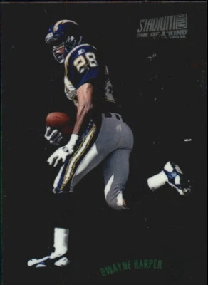 1997 Stadium Club One of a Kind #94 Dwayne Harper Card - Image 1 of 2