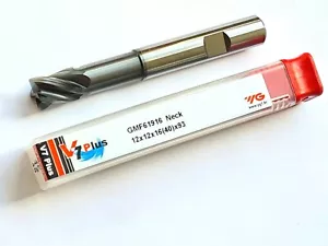 1x VHM SCHAFTFRÄSER Ø=12mm / Z=4 (35°/37°) TiALN Lang - Bild 1 von 1