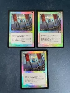 MTG 3X JAPANESE FOIL URZA'S LEGACY KNIGHTHOOD NM MAGIC THE GATHERING UNCOMMON - Picture 1 of 6