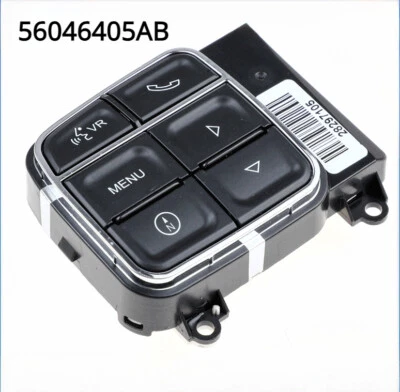 For 2012-2018 Jeep Wrangler JK Body Uconnect Phone Control Switch 56046405AB Foto 1 de 4