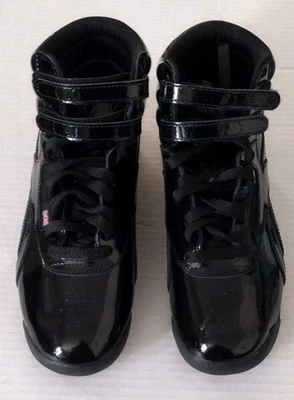 Women's Reebok Freestyle High Black Size 8.5 - Image 1 of 4