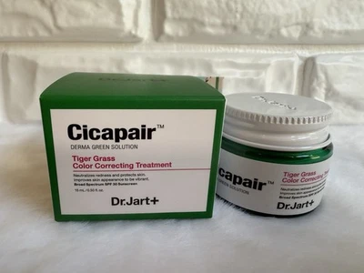 Dr. Jart Cicapair Tiger Grass Color Correcting Treatment SPF30 Suncream 15ml New - Image 1 of 4