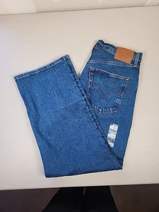 Levi's Women's Premium Ribcage Straight Ankle Jeans Women's 32X27, Blue - Picture 1 of 11