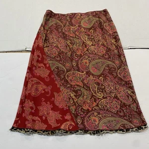 Express World Marke Damen Paisley Seide Rock Größe Small gebraucht, in einwandfreiem Zustand - Bild 1 von 3