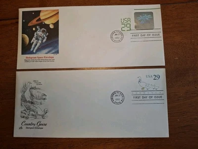 US FDC #U624 Artcraft With ERROR DATE Virginia Beach VA Country Geese Goose Duck - Image 1 of 3