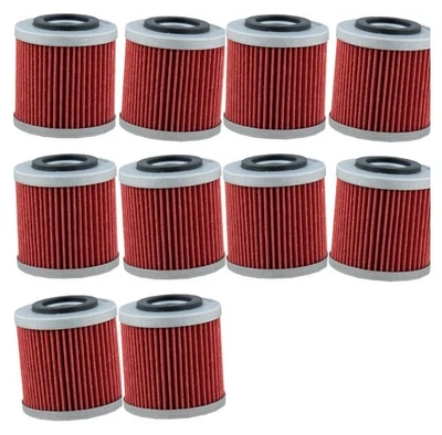 Filtro de aceite HF154 - Paquete de 10 para 98-08 Husqvarna SMR TC TE Foto 1 de 4