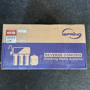 iSpring 6 Stufen Unter Waschbecken Umkehrosmose Trinkwasser Filteranlage RCC7AK - Bild 1 von 7