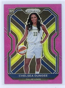 Panini Prizm WNBA 93 2021 Chelsea Dungee RC púrpura Prizm/99 Dallas Wings - Imagen 1 de 2