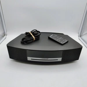 Bose Wave Music System III CD Player Radio Alarm Clock Remote Gray Tested - Picture 1 of 8