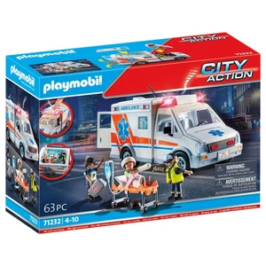 Playmobil City Action 71232 Krankenwagen mit Licht & Sound Set [63 Teile] - Bild 1 von 6