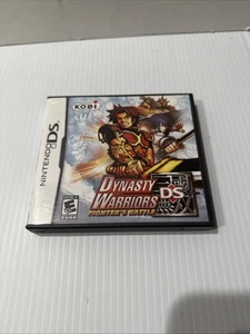 Dynasty Warriors DS Fighter's Battle Nintendo DS NO GAME CASE ONLY - Picture 1 of 3