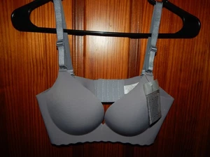 SUJETADOR BALCONETTE PUSHUP CIRUELA, INALÁMBRICO, ACOLCHADO MEDIANO, TALLA 36 C, NUEVO CON ETIQUETAS - Imagen 1 de 3