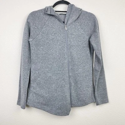 Nau Women's XS Hyperspace Grey Spacedye Full Zip Hoodie Sweatshirt Organic Cotto - Image 1 of 4