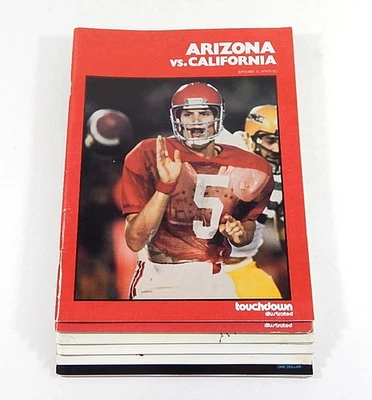 Lot of (6) Different 1977 to 1979 Arizona College Football Programs - Image 1 of 4