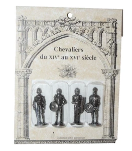 1996 Editions Champflour Chevaliers Knights of the 16th Century Metal Figures - Picture 1 of 3