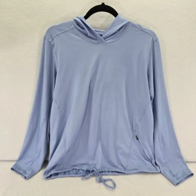 Легкая толстовка с капюшоном Gerry Wms XL Periwinkle для бега походов на шнурке - Изображение 1 из 4